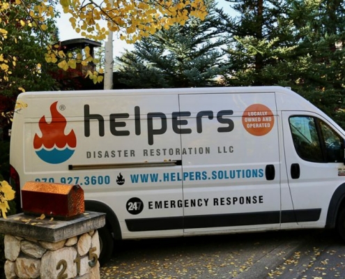 Water Damage Restoration Company in Aspen | Helpers Restoration