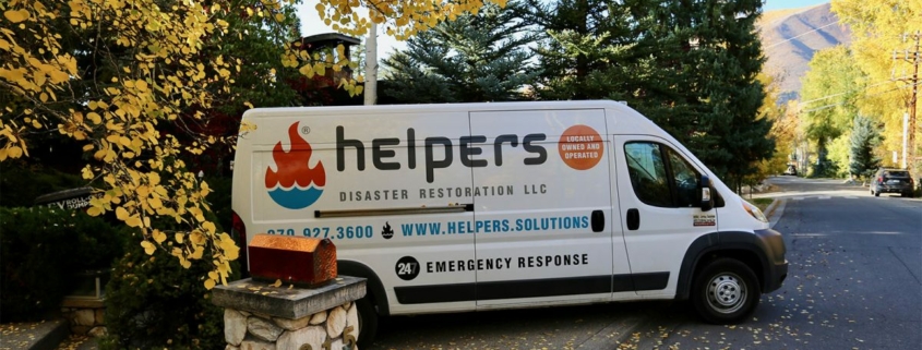 Water Damage Restoration Company in Aspen | Helpers Restoration