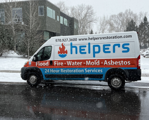 Water Damage Restoration Company in Aspen | Helpers Restoration