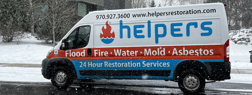 Water Damage Restoration Company in Aspen | Helpers Restoration