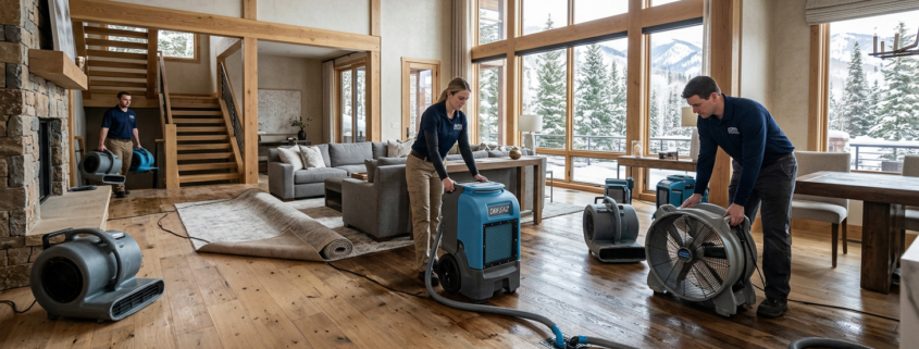 Drying and Dehumidification After Flood: Aspen Homeowner Guide | Water Damage Cleanup & Restoration Company in Aspen | Helpers Drying and Dehumidification After Flood: Aspen Homeowner Guide | Water Damage Cleanup & Restoration Company in Aspen | Helpers