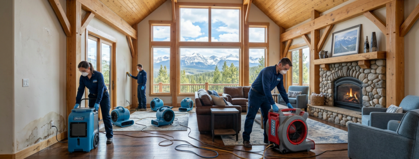 Water Damage Drying for Roaring Fork Valley CO Property Owners | Water Damage Cleanup & Restoration Company in Aspen | Helpers