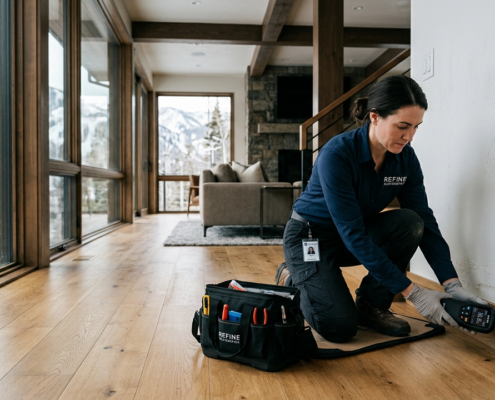 Drying and Dehumidification Process After Water Damage in Aspen | Water Damage Cleanup & Restoration Company in Aspen | Helpers