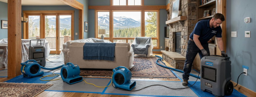 What Water Damage Dehumidification Means in Carbondale Homes | Water Damage Cleanup & Restoration Company in Aspen | Helpers